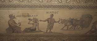 Mosaic in the House of Dionysos