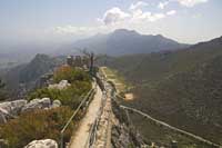 East from St. Hilarion Castle