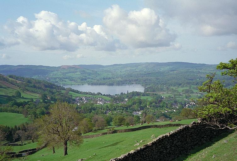 Ambleside and Lake Windermere