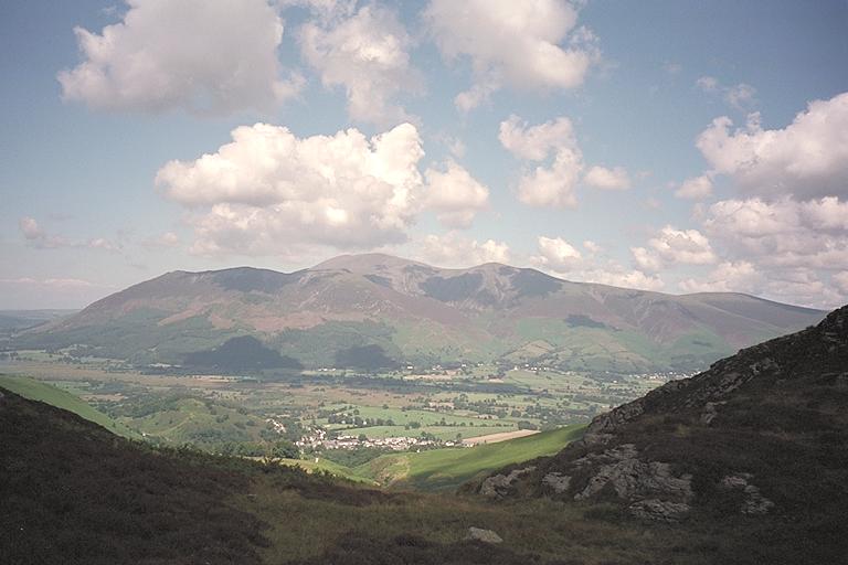 Skiddaw through Barrow Door