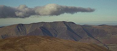 Blencathra from Great Dodd