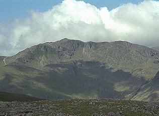 Bowfell from High Raise