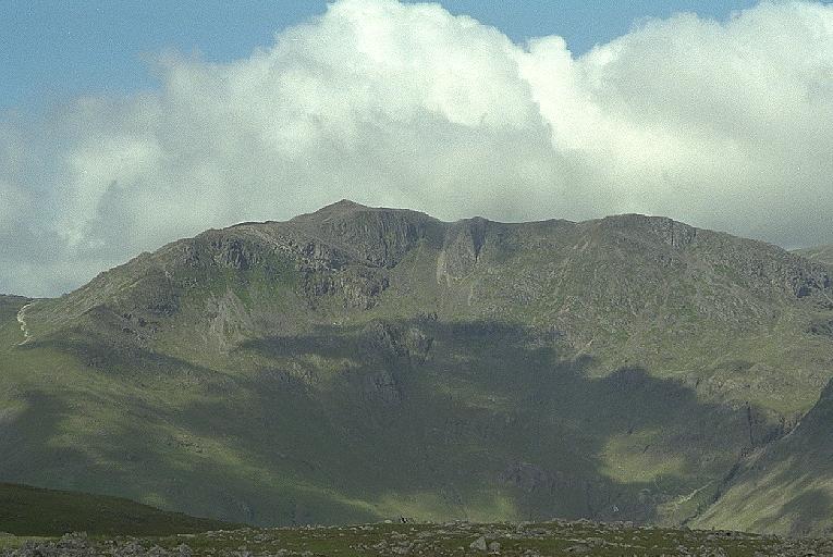 Bowfell from High Raise