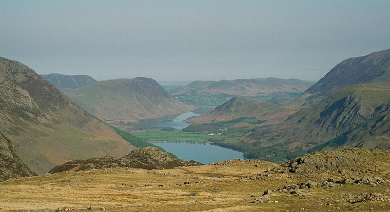 Buttermere from the Slopes of Brandreth