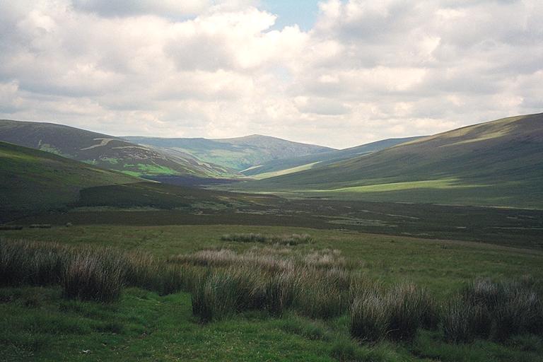 The Caldew Valley from Skiddaw House