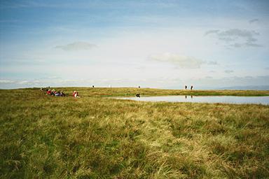 Tarn at the Summit of The Calf (Howgills)