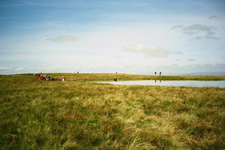 Tarn at the Summit of The Calf (Howgills)