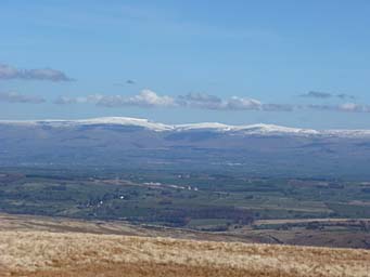 Cross Fell from Selside Pike