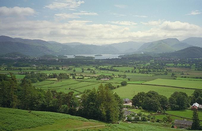 Derwentwater from the Carl Side Path