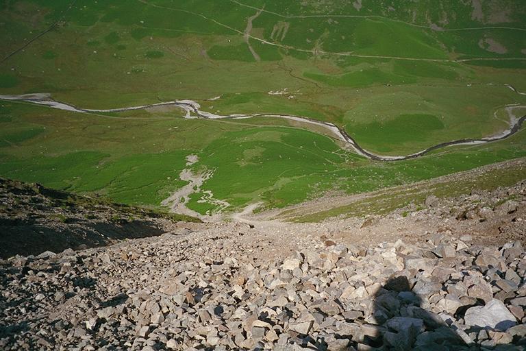 The Dore Head Screes