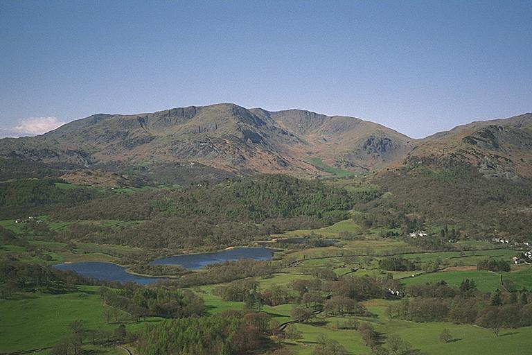 Elterwater from Loughrigg