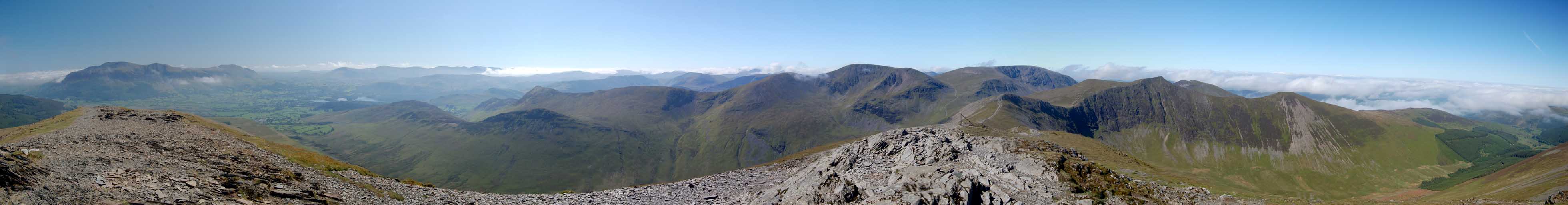 Grisedale Pike Panorama