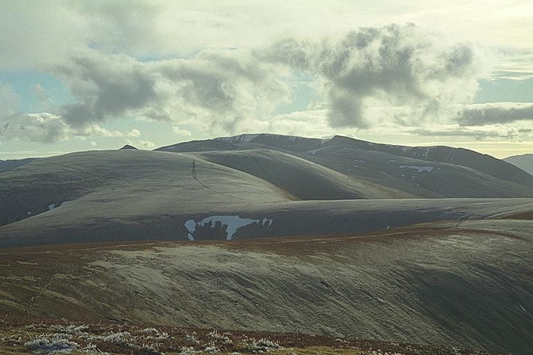 Helvellyn Ridge from Great Dodd