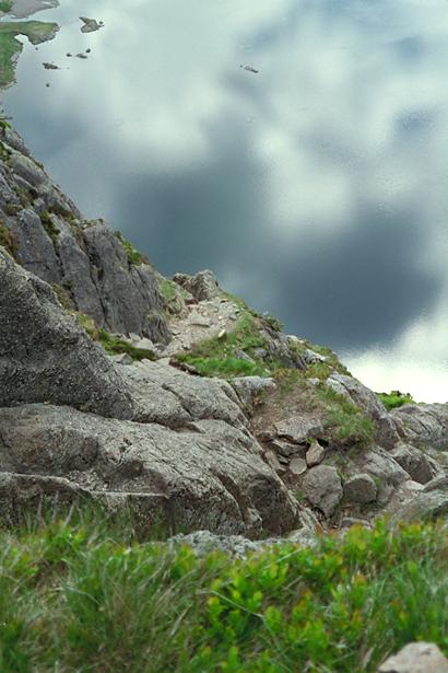Pavey Ark - Jack's Rake from Above