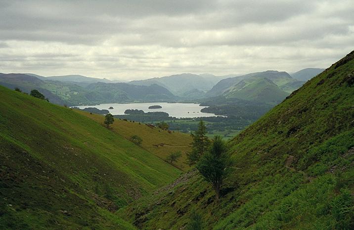 Mill Beck Valley and Derwentwater