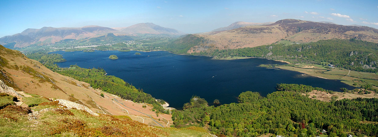 Derwentwater from Black Crag