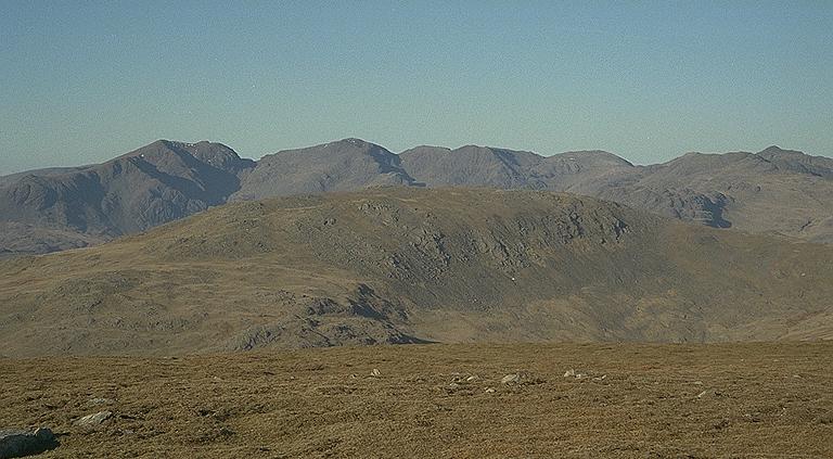 The Scafells from Brim Fell
