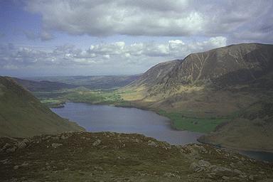 Crummock Water from Lingcomb Edge