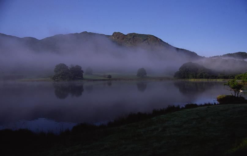 Rydal Water in Mist