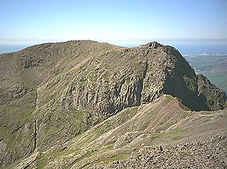 Scafell from Scafell Pike