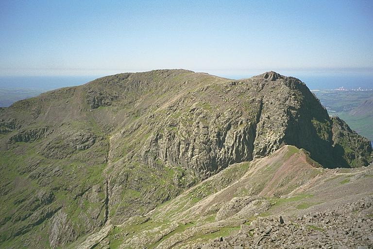 Scafell from Scafell Pike