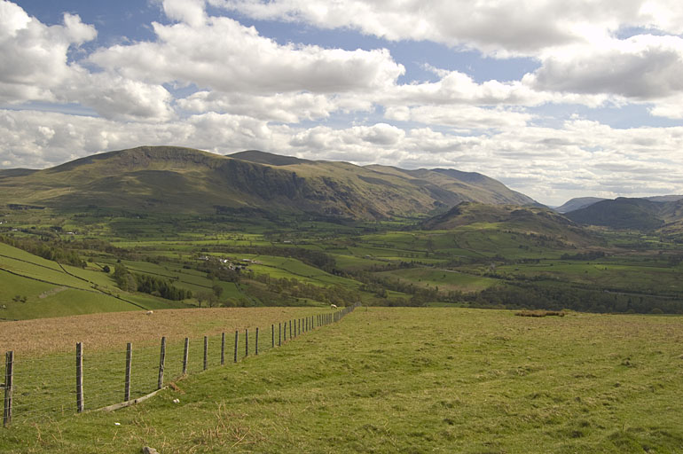 Clough Head from the Slopes of Lonscale Fell