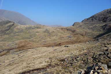 Sty Head from the Corridor Route