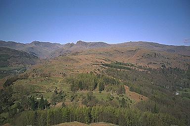 Silver How from Loughrigg
