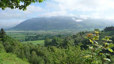 Skiddaw from the Grisedale Pike Path