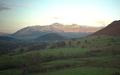 Skiddaw from Little Town