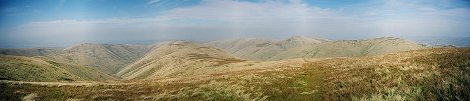 The Calf to Hazelgill Knott (Howgills)