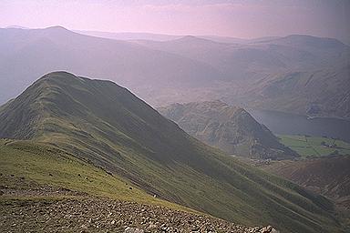 Whiteless Edge from Thirdgill Head Man