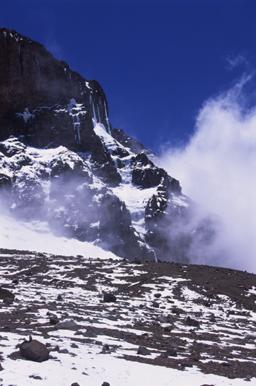 The End of the Breach Wall Before Avalanches
