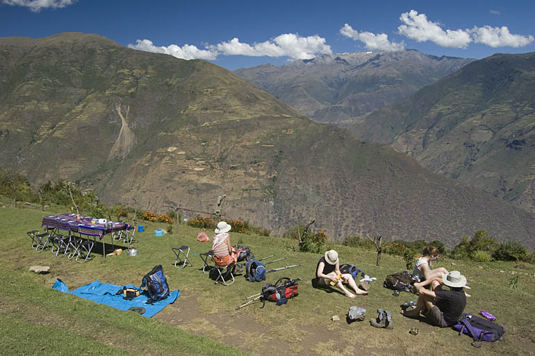 Waiting for Lunch at Marampata