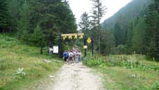 Entry to the National Park