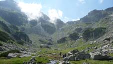 Approaching the head of the Malyovitsa valley